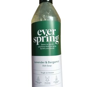 Lavender & Bergamot Liquid Dish Soap - 18 fl oz - Everspring™